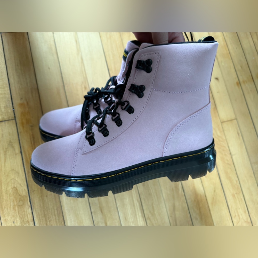 Dr. Martens Combs Poly Twill Boot‎ in vintage taupe - Picture 5 of 8